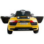 Elektrické autíčko Audi R8 Spyder - nelakované - žlté